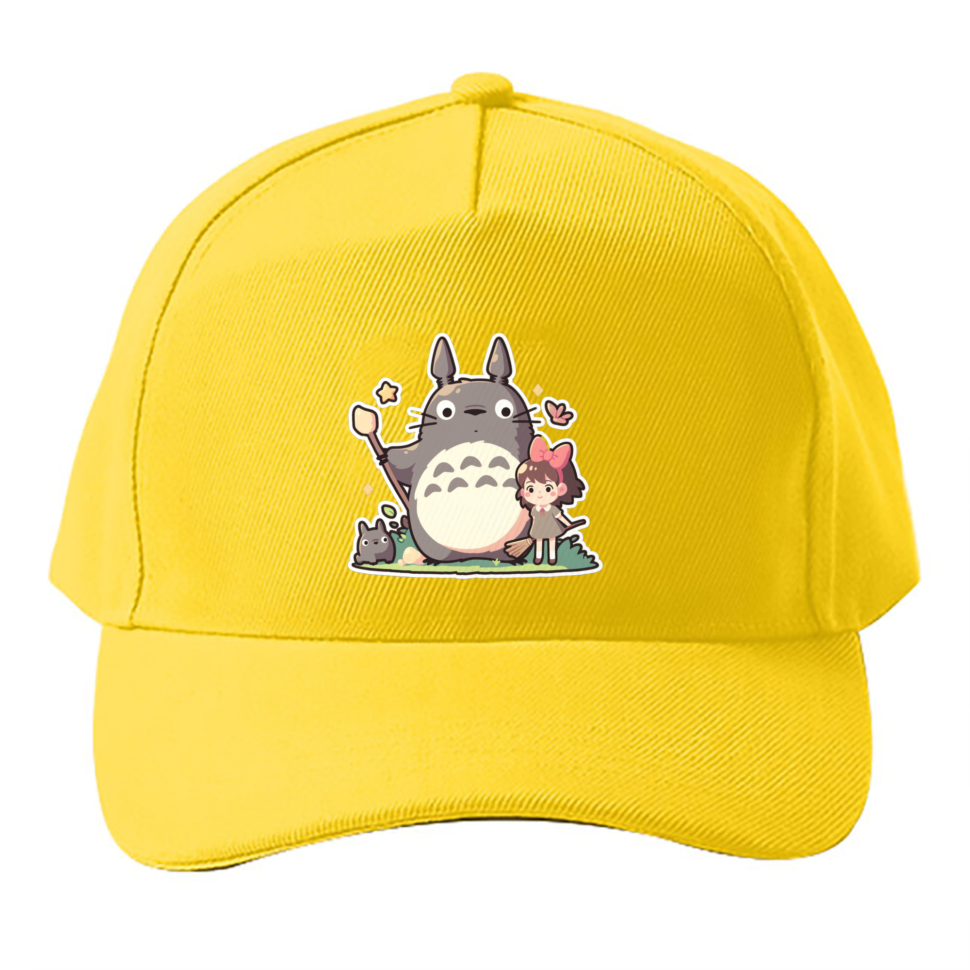 （画像用） となりのトトロ 草壁メイ 草壁サツキ My Neighbor Totoro Satsuki Kusakabe Mei Kusakabe ベースボールキャップ 綿100％ 男女兼用 帽子 スポーツ